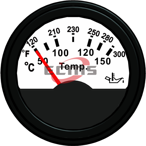 ECCS-Oil temperature gauge